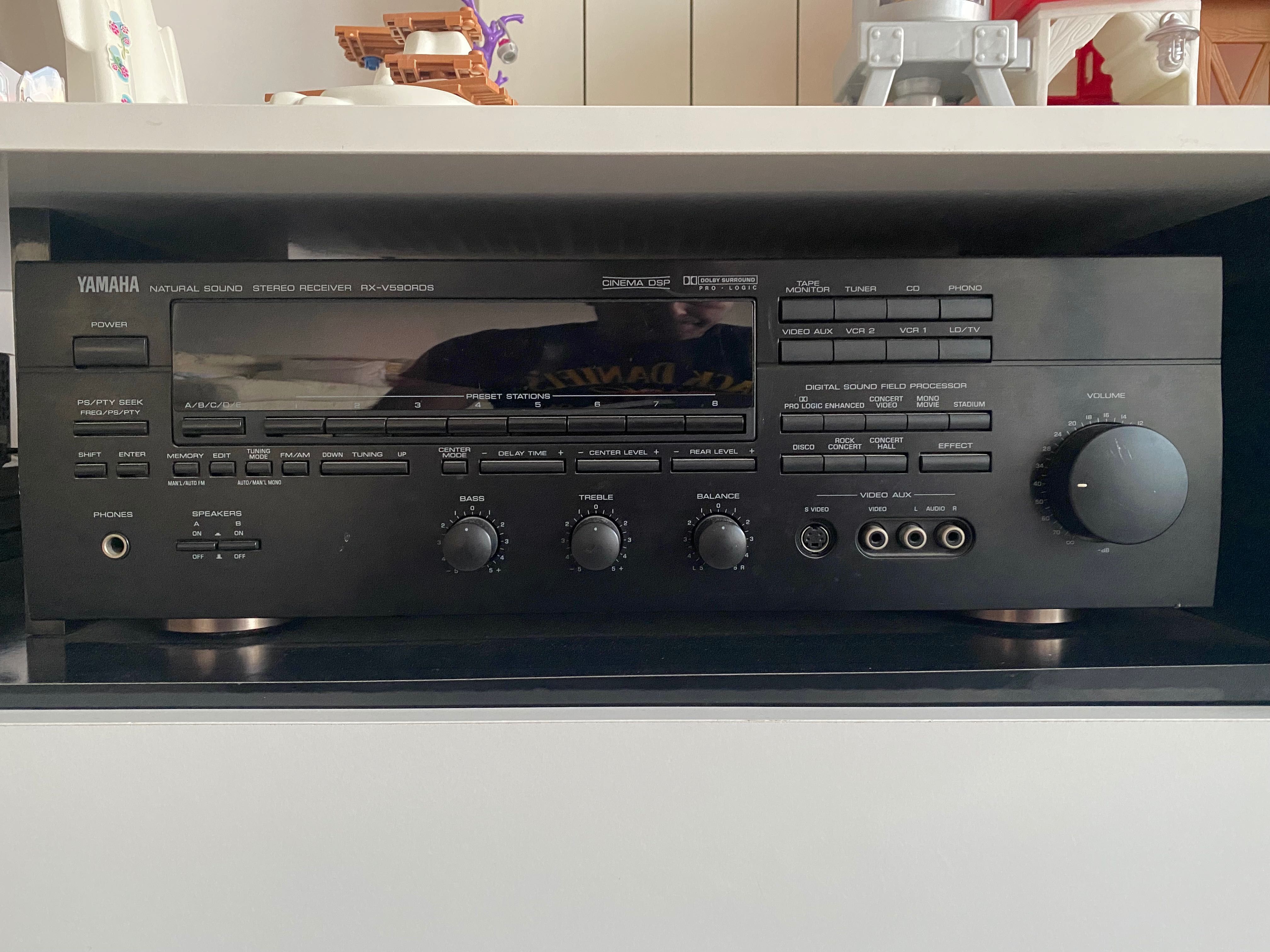 Yamaha Stereo Receiver RX - V590RDS amplifier