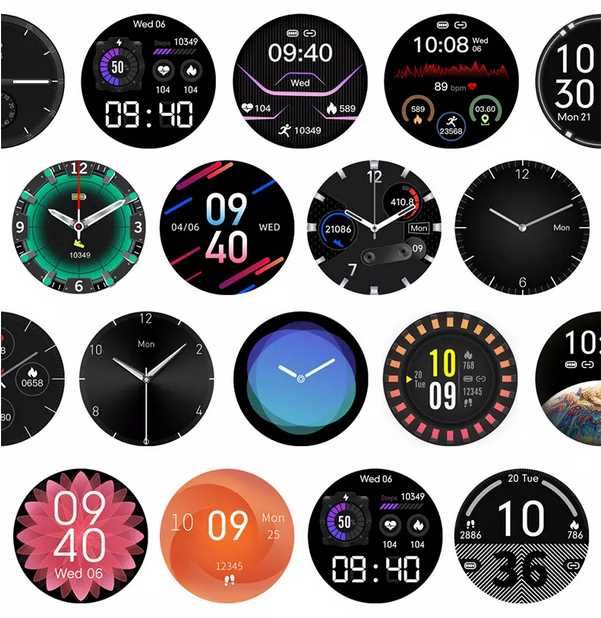 Smartwatch sportowy damski różowy NY20