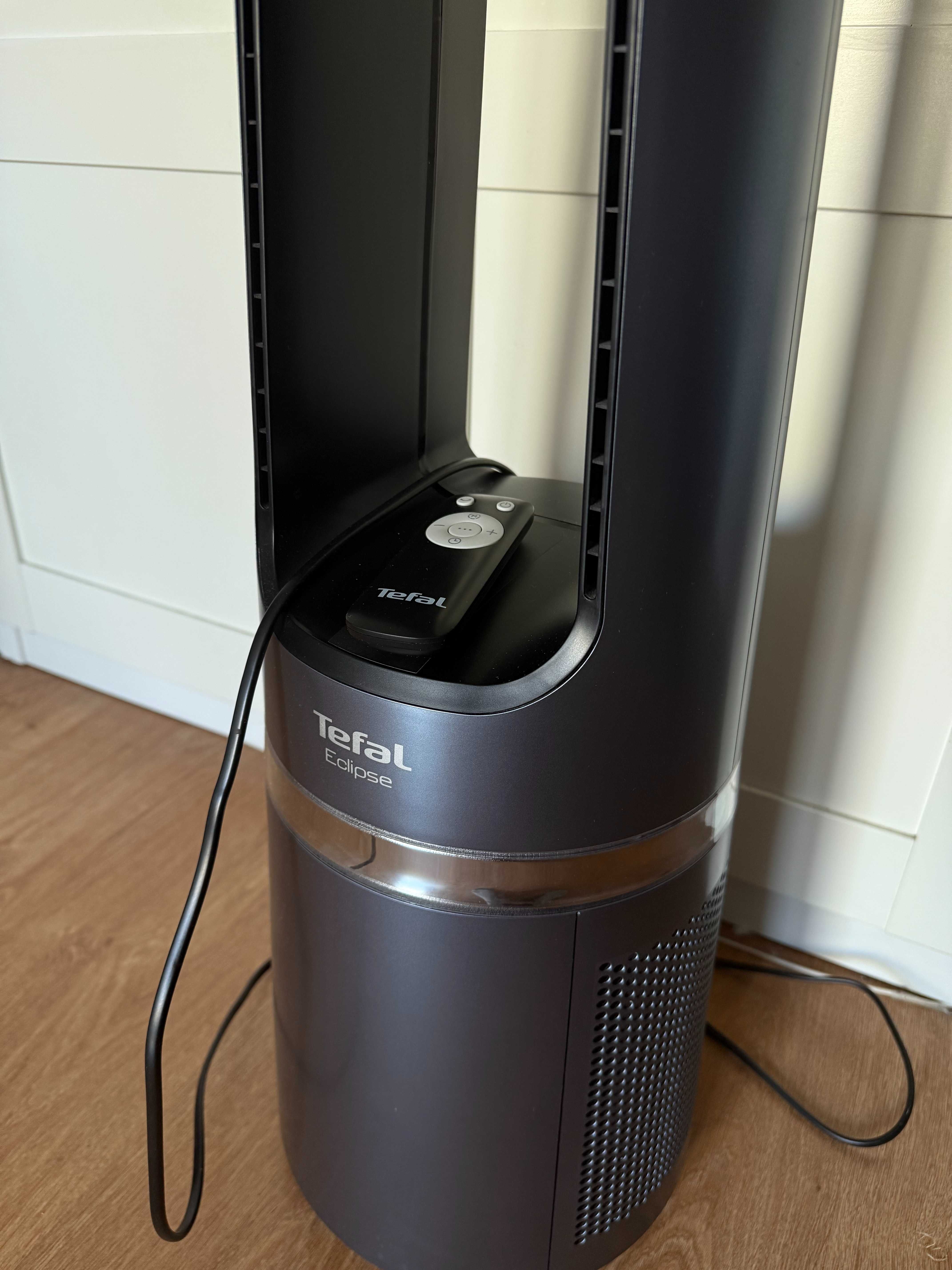 Oczyszczacz i wentylator kolumnowy tefal 2w1 eclipse
