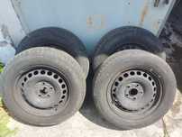 4 sztuki Opony letnie Barum Bravuris2 195/65 R15 + felgi stalowe
