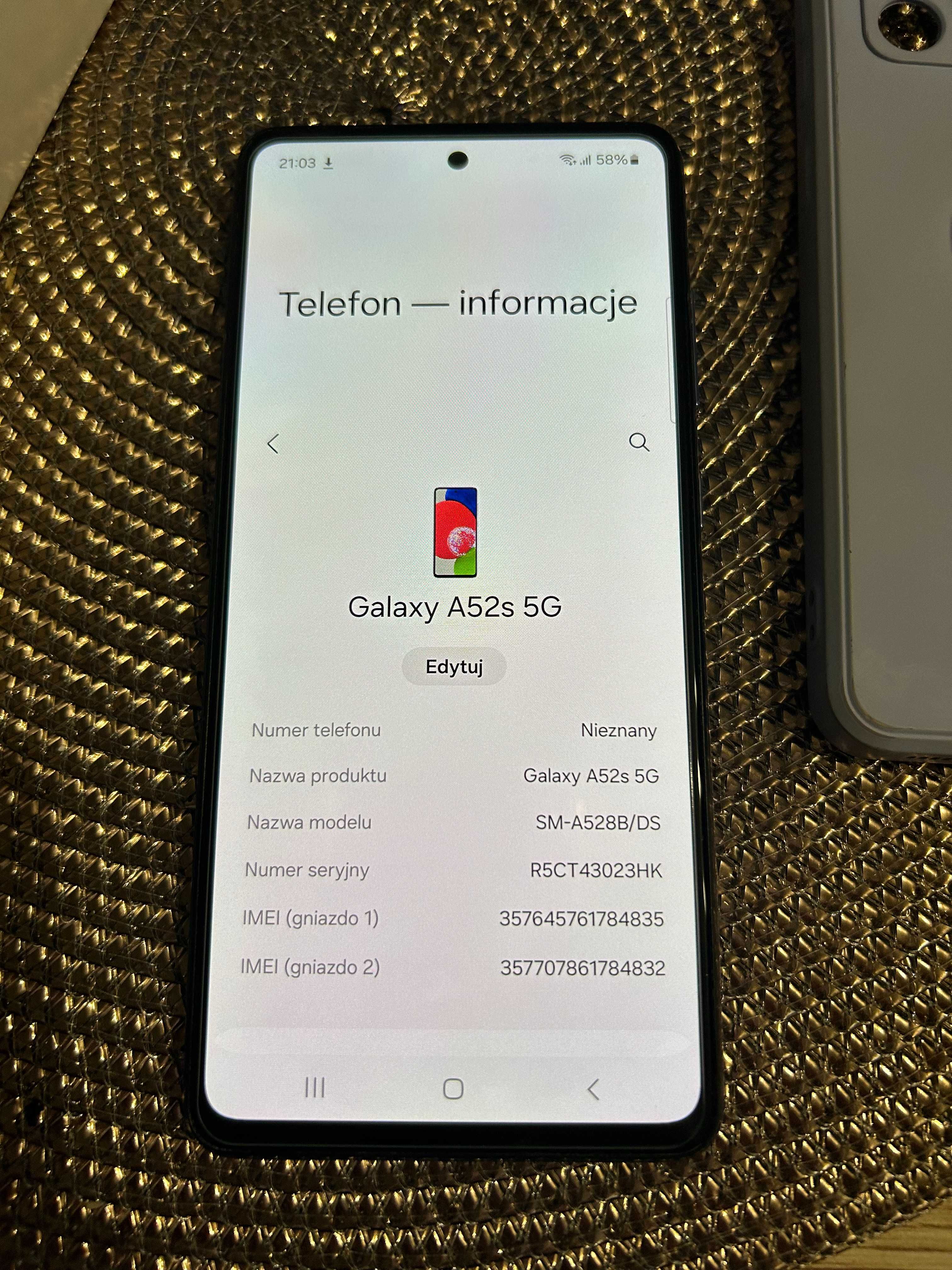 Samsung A52S 5G Violet 128GB