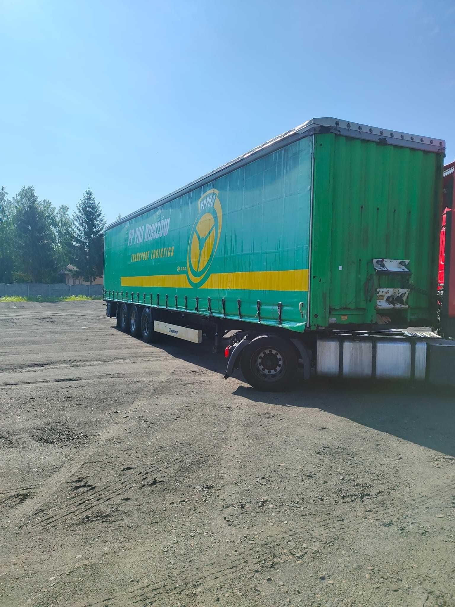 Krone standard firanka oś BPW nowy dach nowe klocki tarcze