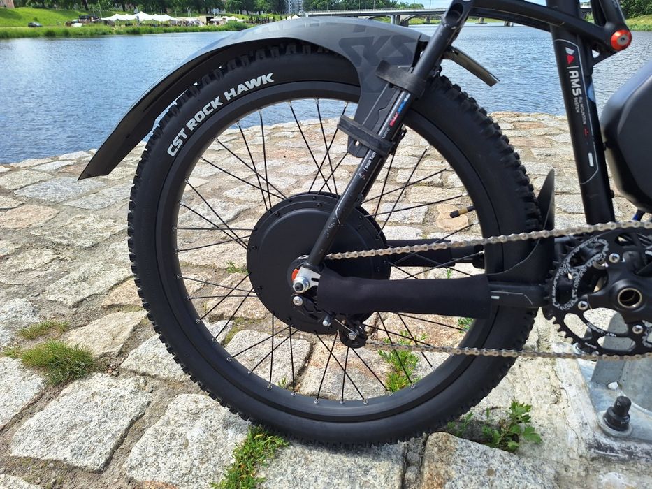 Cube ams 125 konwersja na ebike