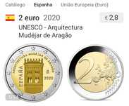 Moeda 2€, Espanha 2020