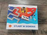 Gra edykacyjna Sylaby Domino 5+