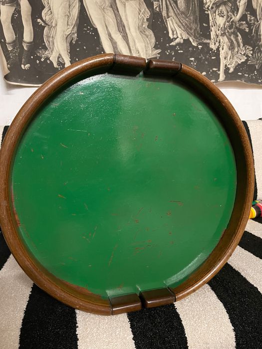 Włoski drewniany stolik kawowy