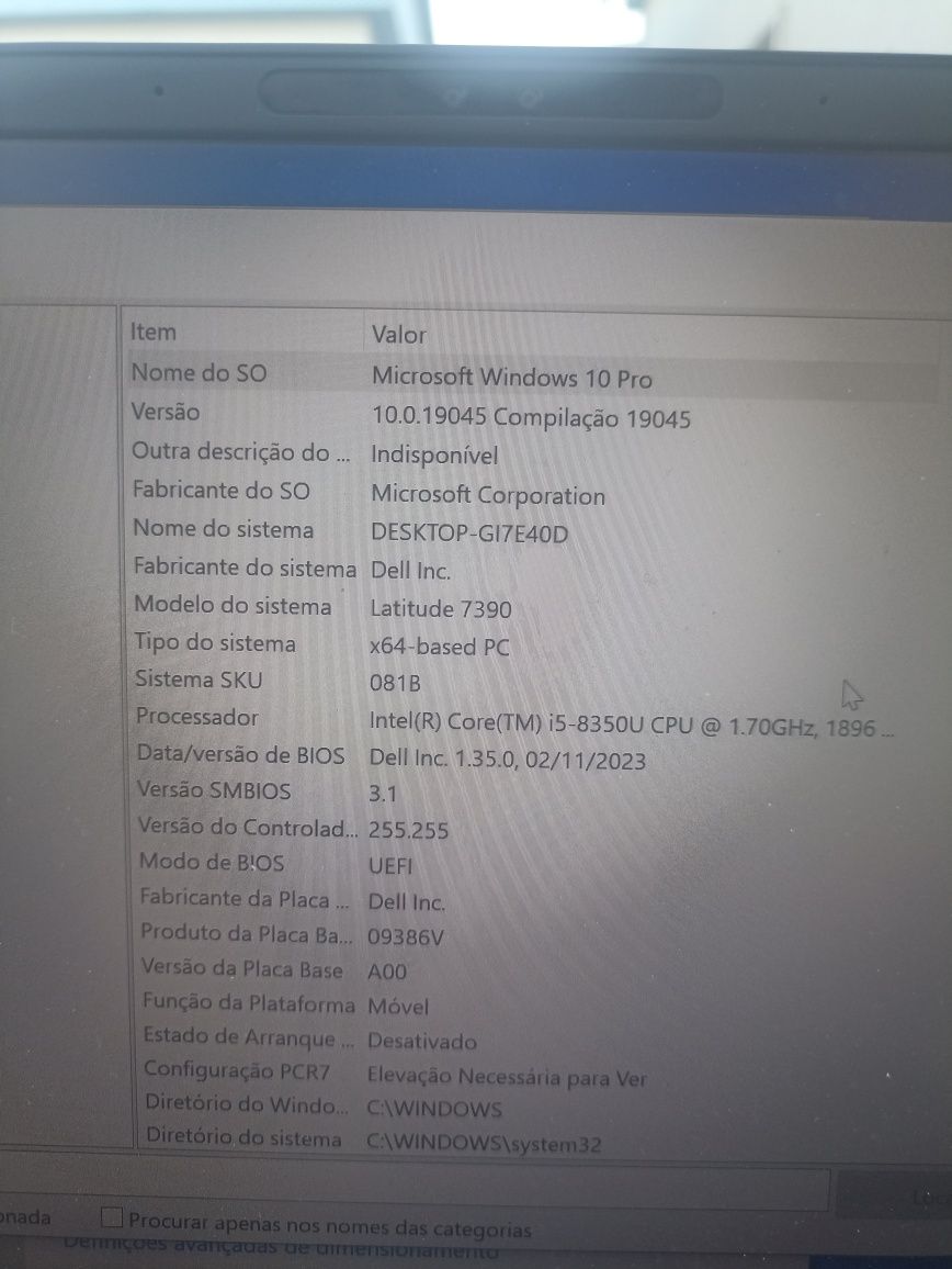 Portatil Dell latitude 13.3 inc