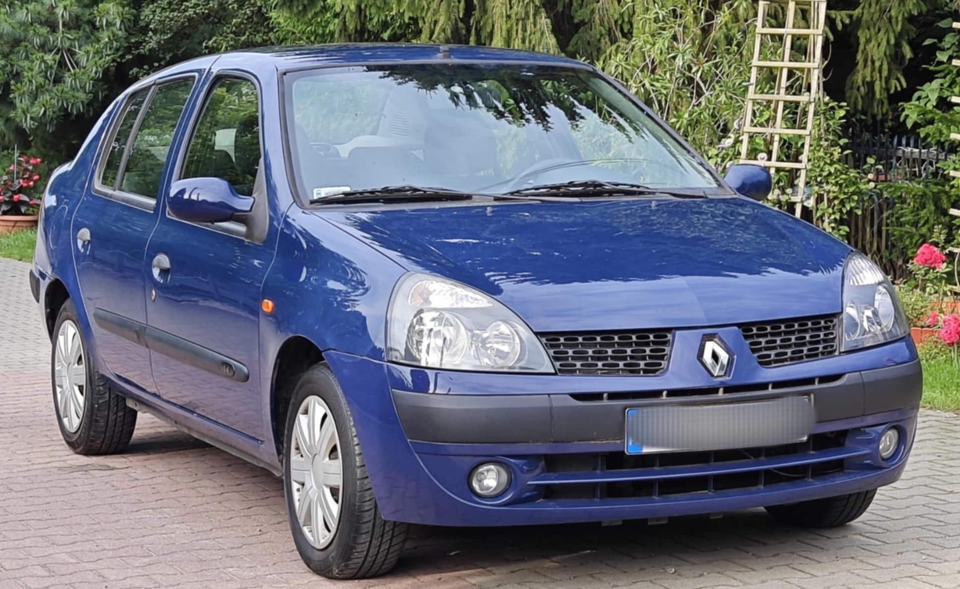 RENAULT THALIA 1.4 2004r Wspom, Elektryka szyb, Aktu OC i PT, Bez rdzy