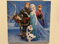 Obrazki na płótnie 25x25 3 szt. Frozen Elsa Elsa