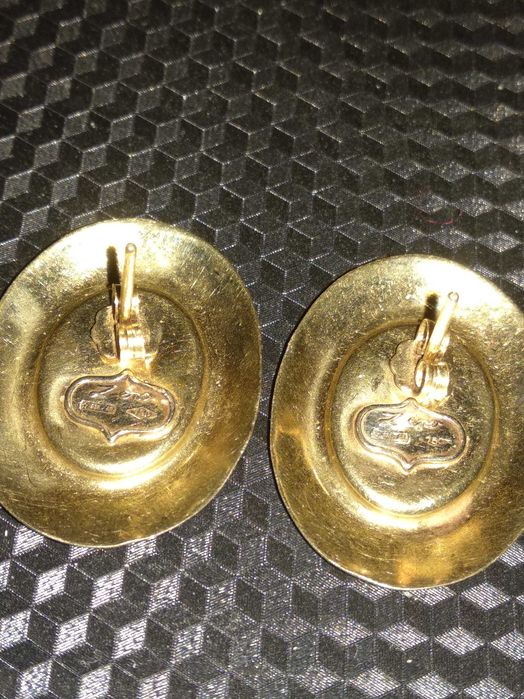 Золоті сережки 750 проба Вінтаж