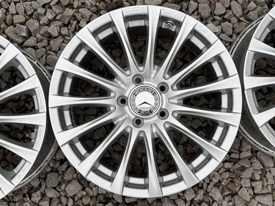 JAK NOWE Oryginalne OE Alufelgi 17" 5x112 Mercedes-Benz