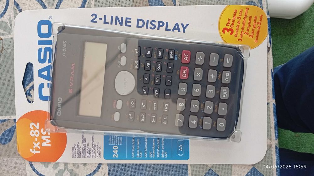 Calculadoras Casio Fx-82Ms