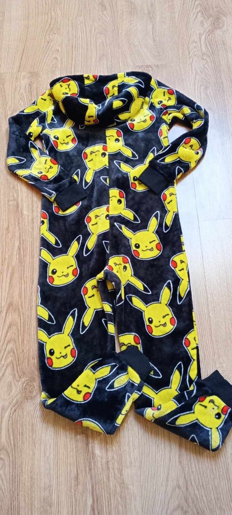 Pokemon Pikachu piżama kombinezon onesie strój przebranie