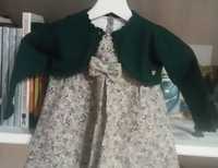 Conjunto Vestido + bolero (18meses)