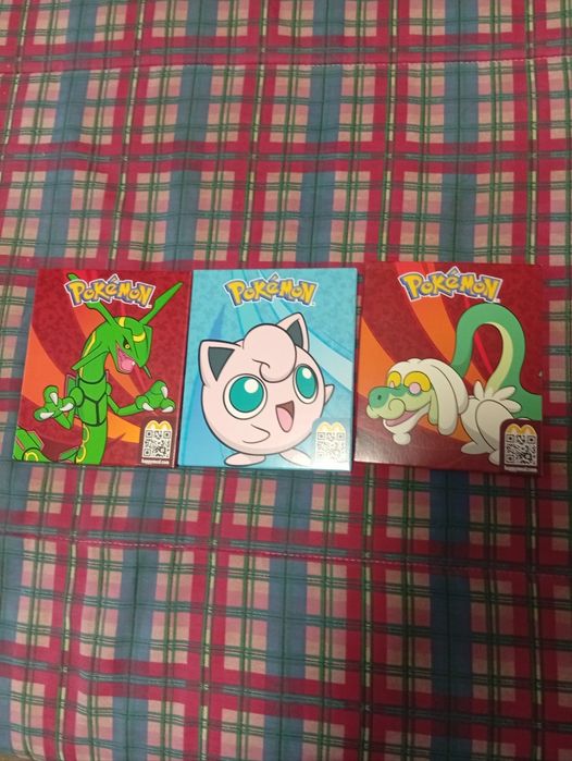 Cartas Pokémon novas 3€ cada