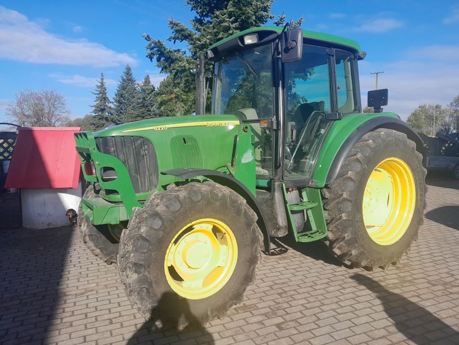 John Deere 6220 z oryginalnym turem John 631!