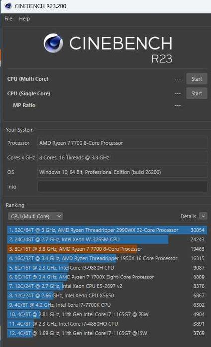 AMD Ryzen 7 7700 (AM5)