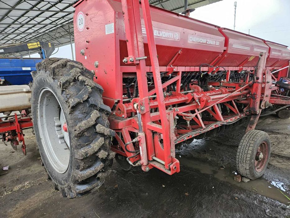 Сівалка АСТРА СЗ-6, Червона Зірка, транспортне, ВАРІАТОР, прикатка