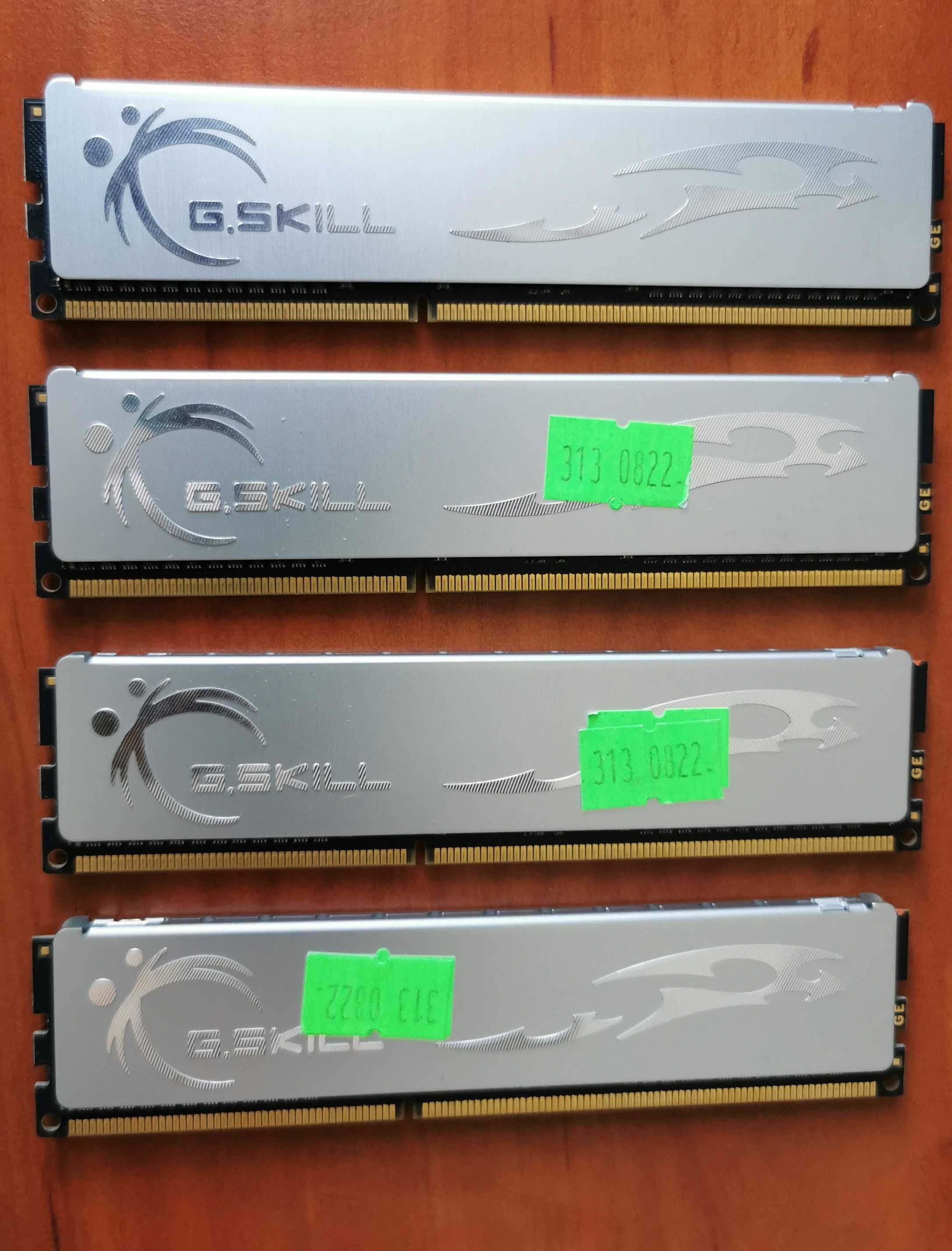 Pamięć RAM DDR3 8GB (4x2GB) G.Skill 1333MHz cl8. OKAZJA!