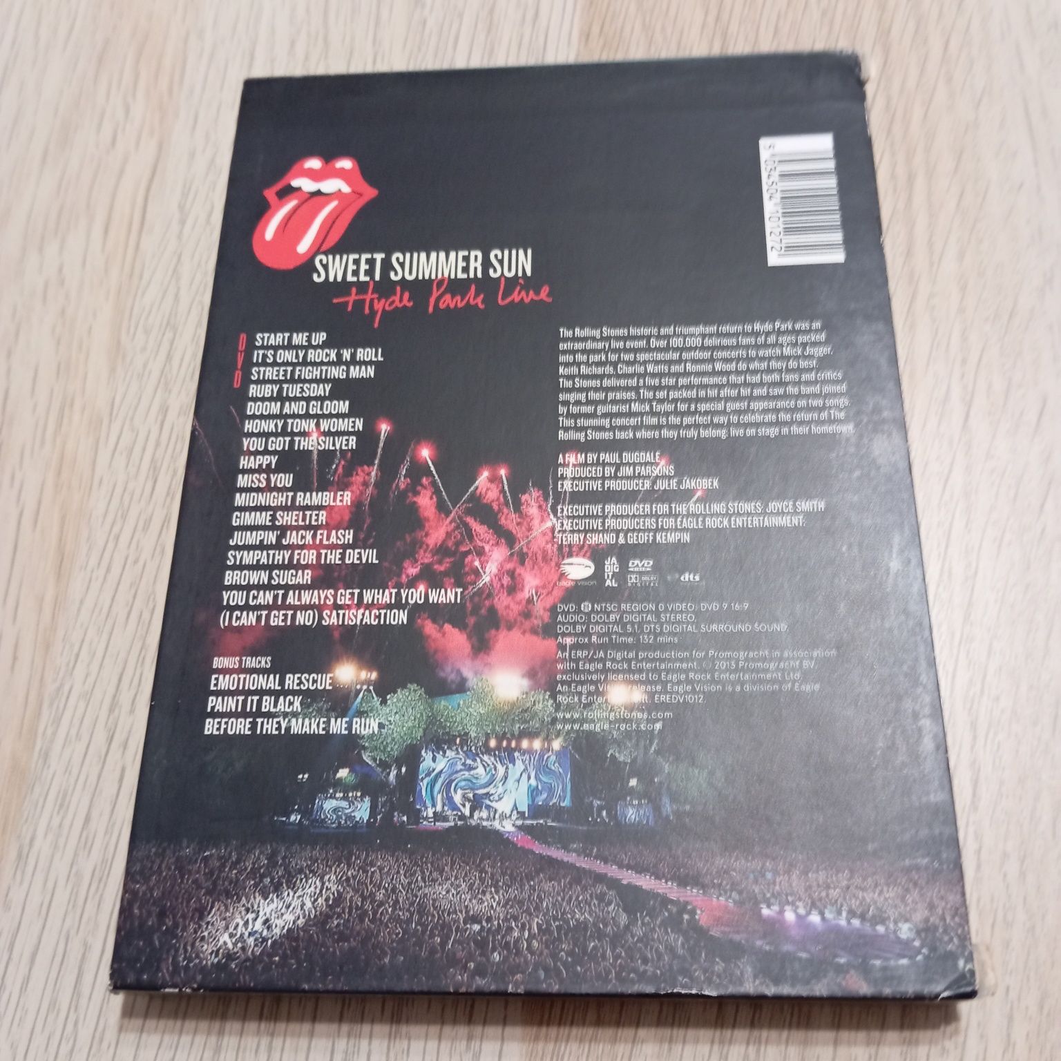 Rolling Stones "Sweet Summer Sun" DVD