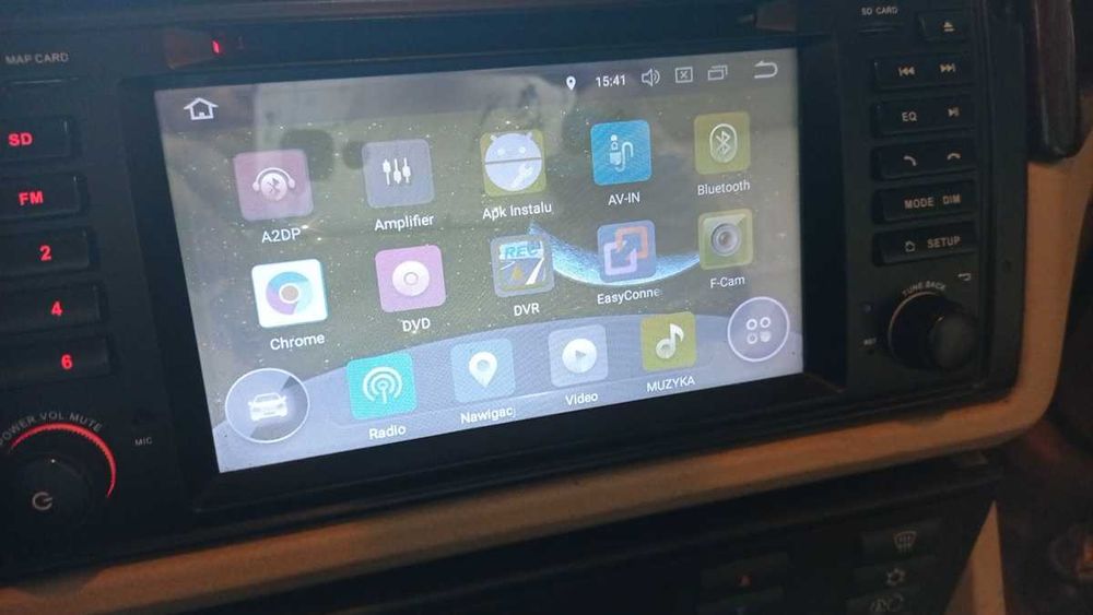 Radio Android 8.1 DVD NAVI USB Can Bus IBUS Monitor BMW E39 E53