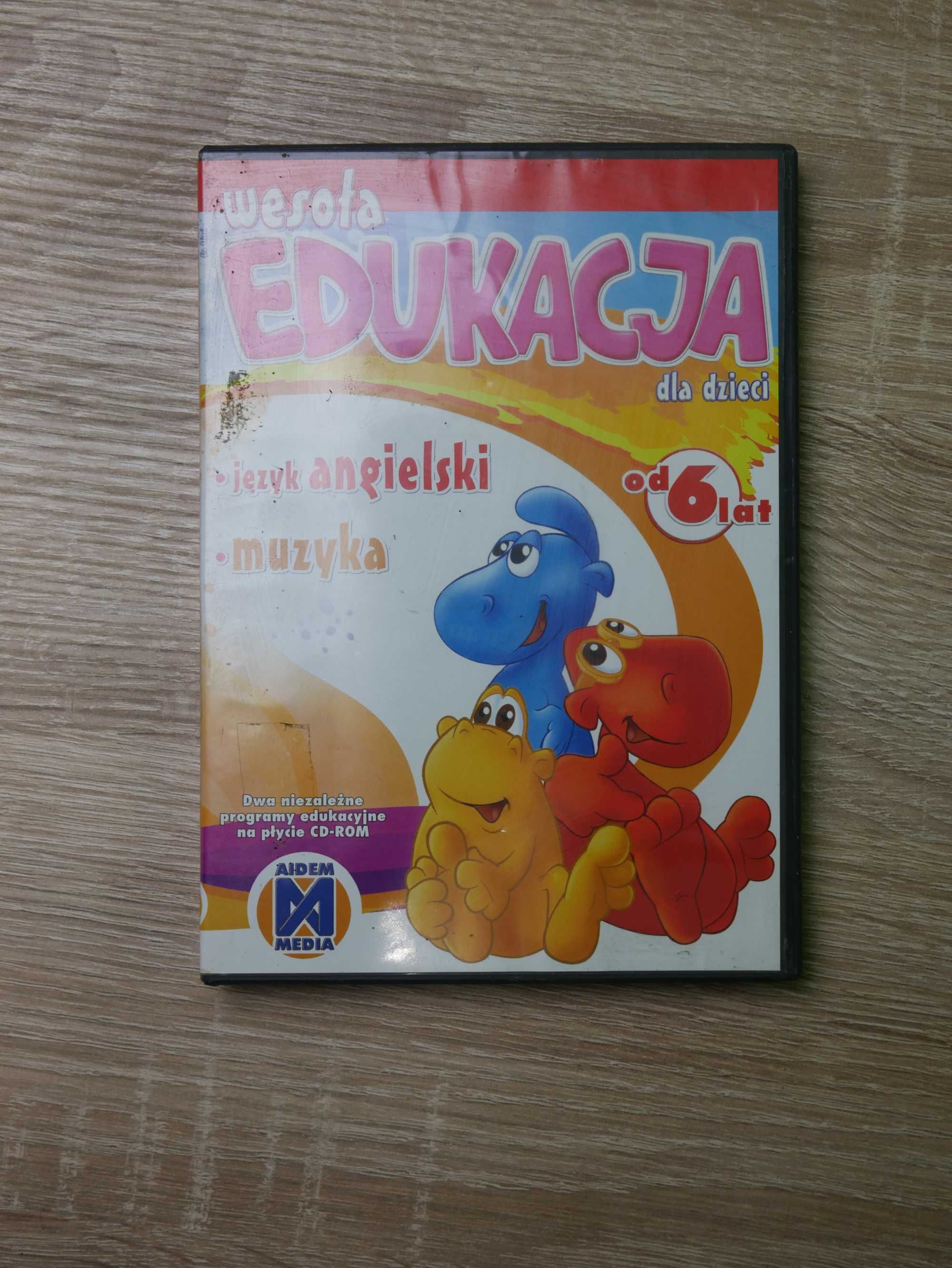 płyta DVD wesoła edukacja dla dzieci