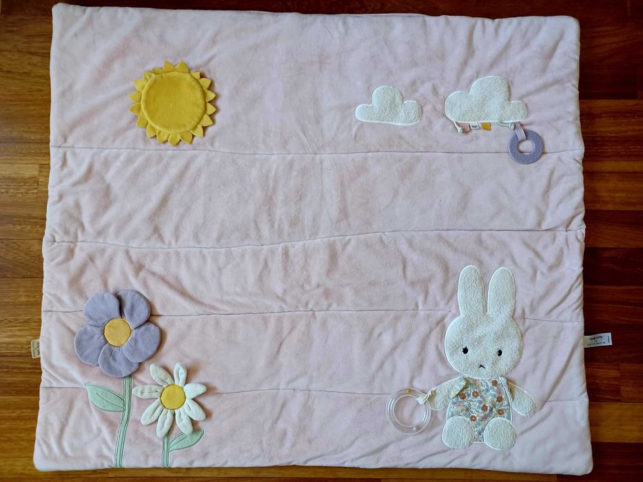 Tapete Atividades Bebé LITTLE DUTCH Miffy Little Flowers 80cm X 100cm