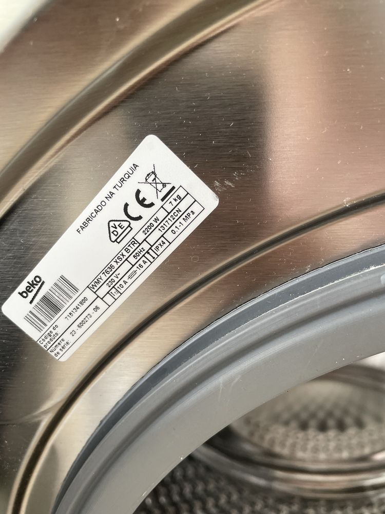 Maquina Lavar Roupa 7kg BEKO