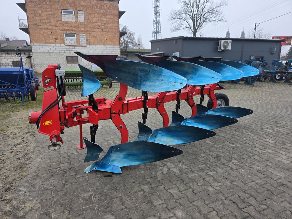 Pług obrotowy 4 skiby Agrolux 4x50cm! Oryginał Overum