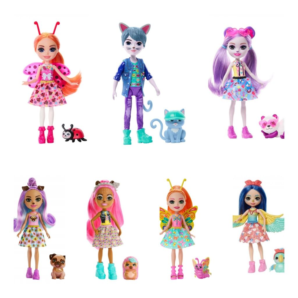 Акція! Enchantimals котик собачка рибка щеня  щенок