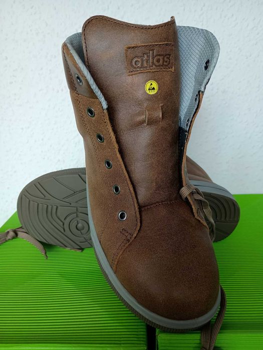 ATLAS Buty robocze Sneakersy wysokie z blachą S3 ESD A 585 r.43 UNIKAT