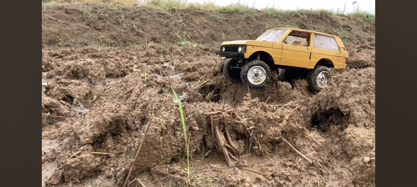 Crawler Range Rover Camel Trophy NOVO