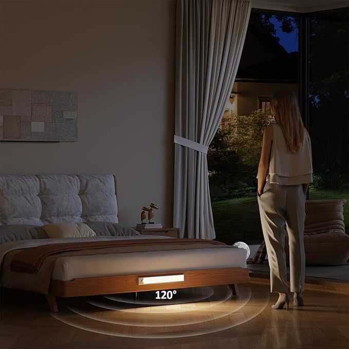 Oświetlenie LED pod szafki GLUROO z czujnikiem ruchu i ściemnianiem