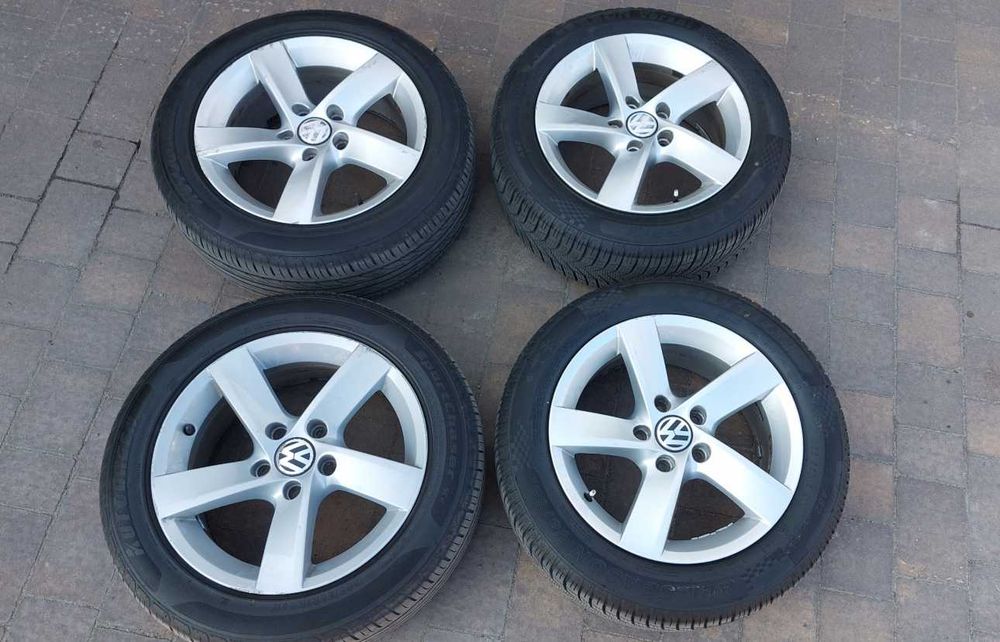 Felgi aluminiowe koła 16 5x112 ET45 VW PASSAT GOLF VI Touran