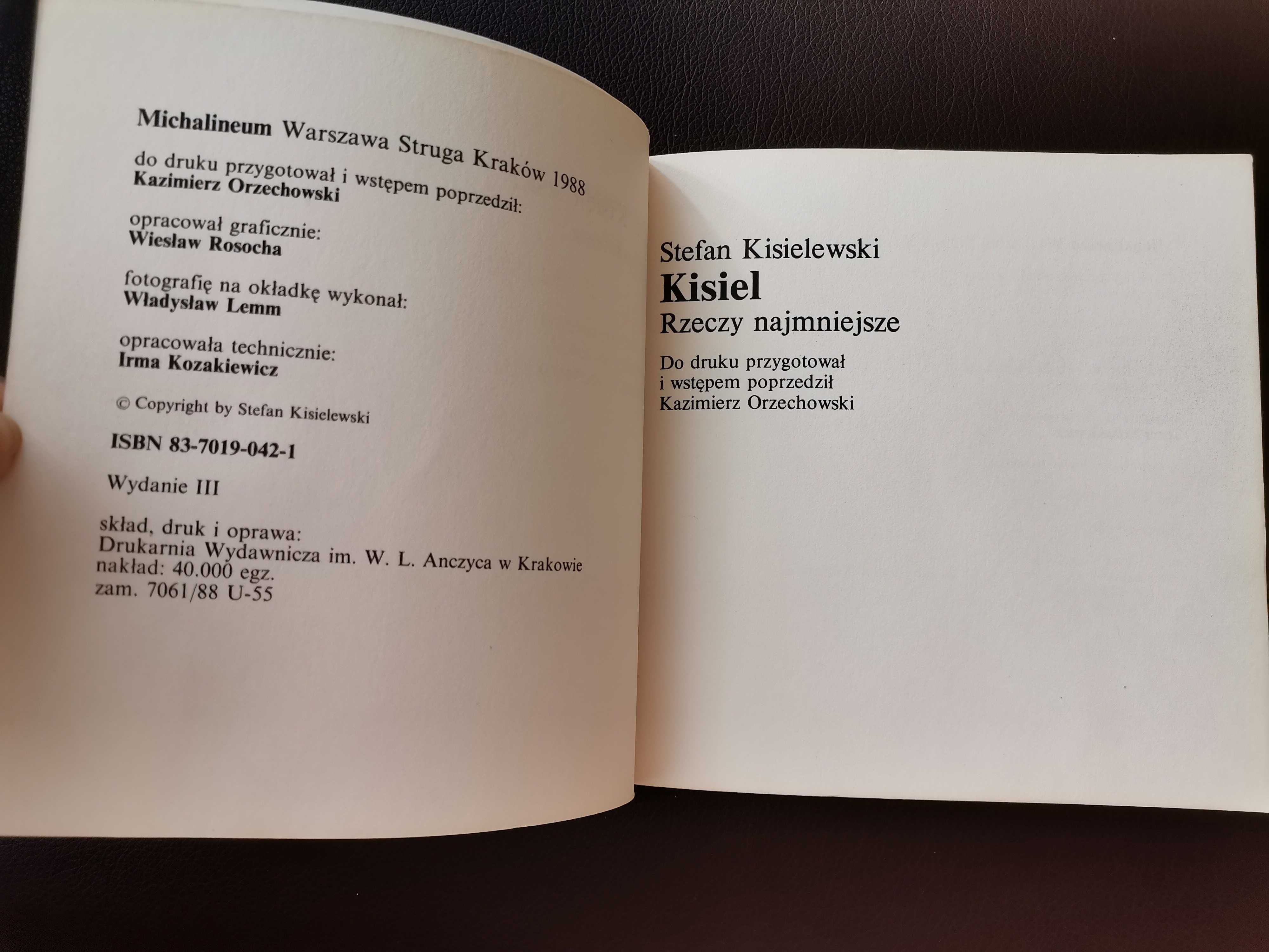 Stefan Kisielewski Rzeczy najmniejsze książka