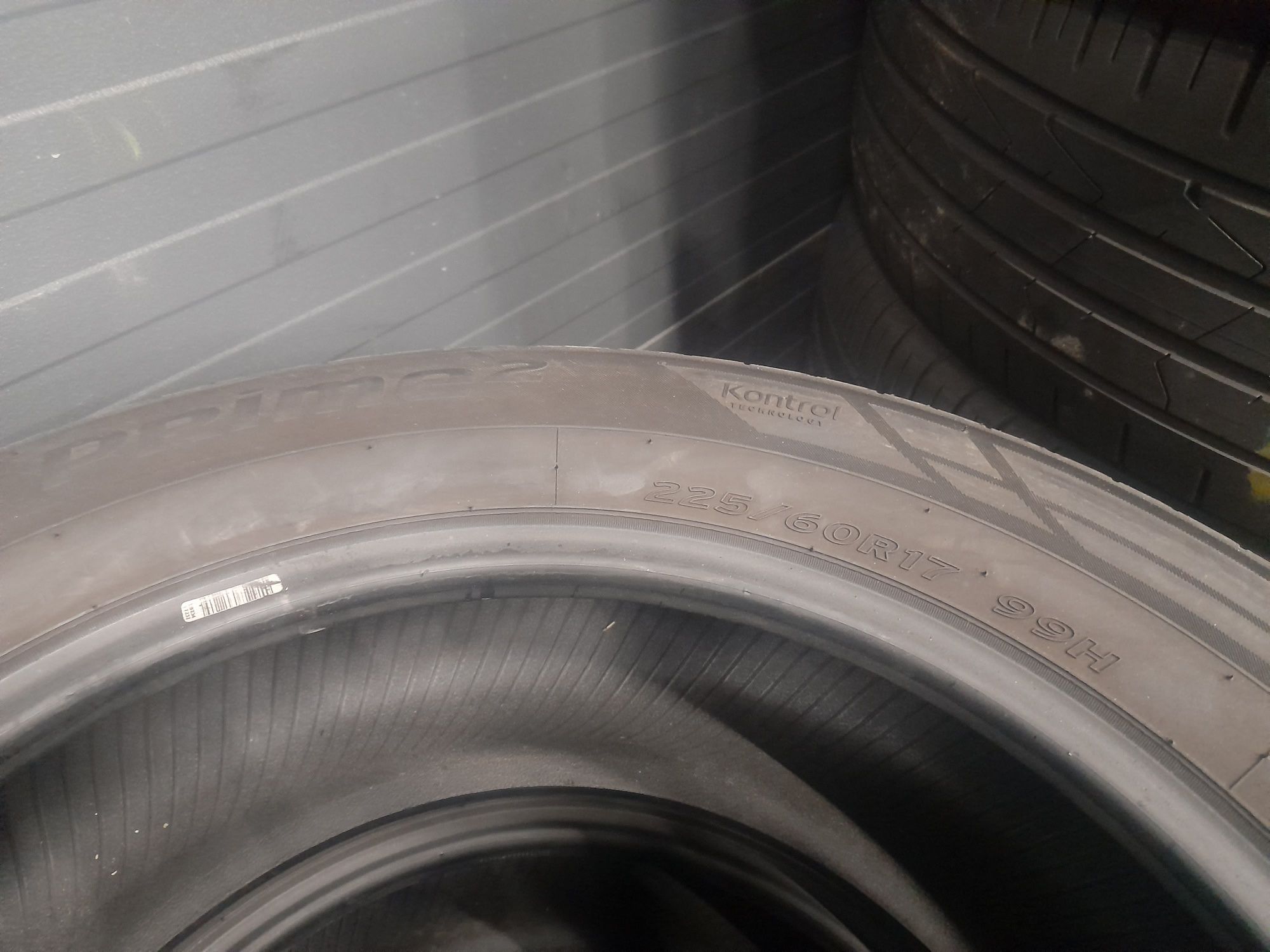 225/60 R17 HANKOOK Ventus Prime 2, Літні шини б/у, Склад