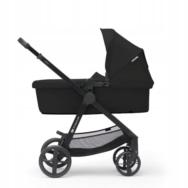 Wózek wielofunkcyjny 3w1 Kinderkraft Newly black