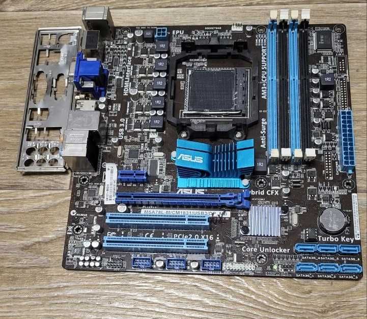 Материнская плата M5A78L-M Socket AM3+ (TDP 125W)