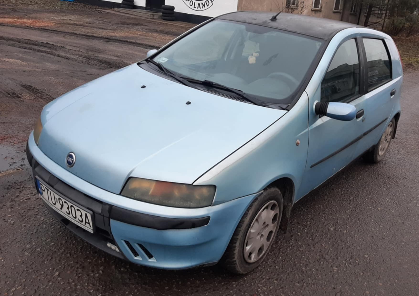 Fiat Punto 1,2 benzyna z gazem,  nowy przegląd