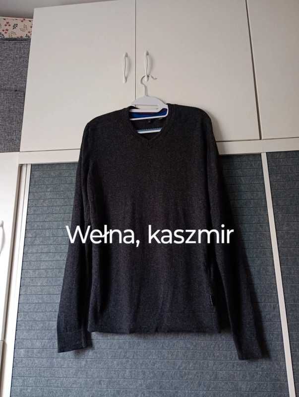 Wełniana bluzka z długim rękawem sweter Ted Baker
