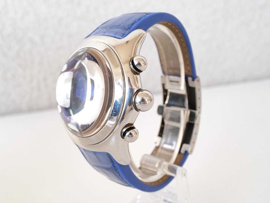 Corum Bubble Chronograph Blue Dial 45mm