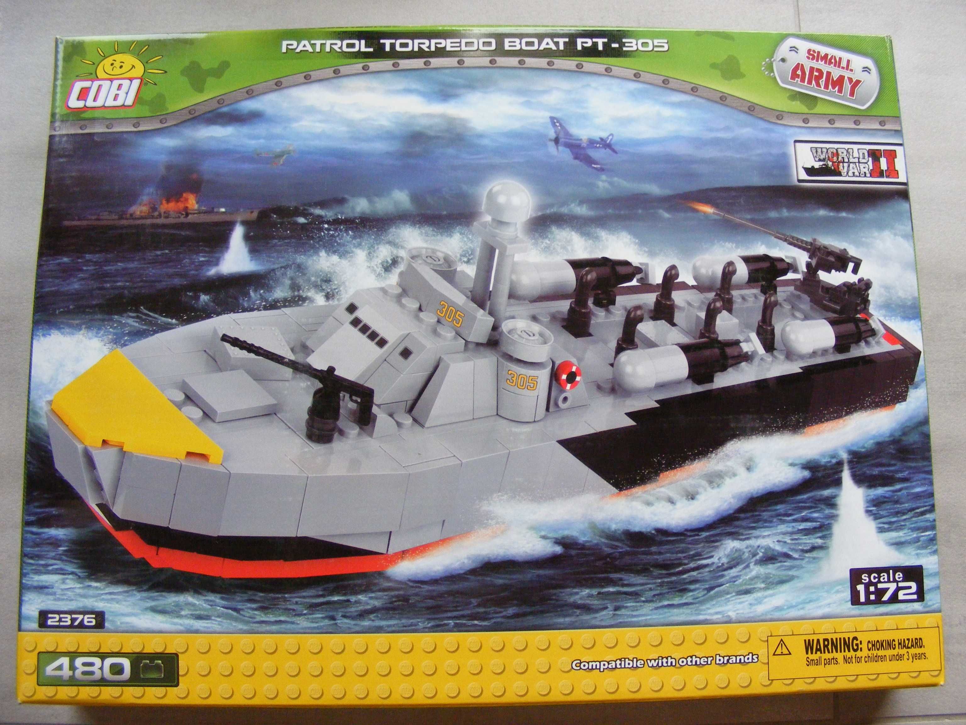 Klocki COBI 2376 Mała Armia Patrol Torpedo Boat PT-305