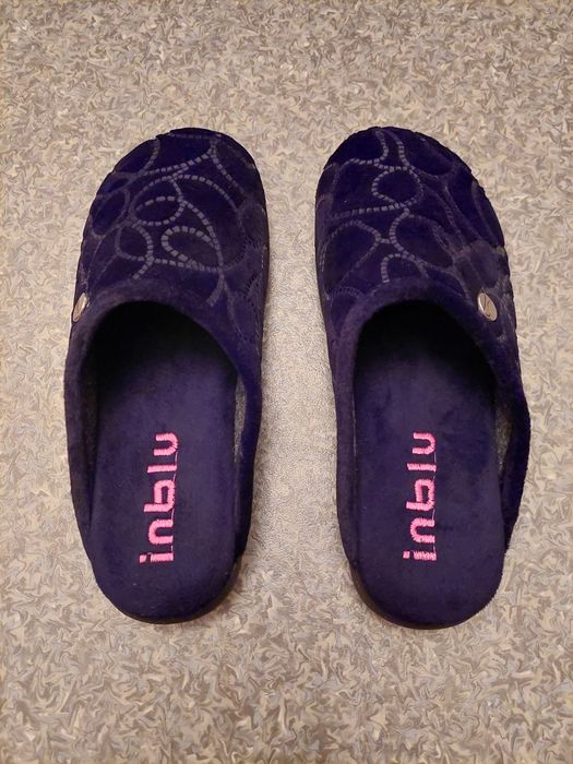 Тапочки женские велюровые INBLU