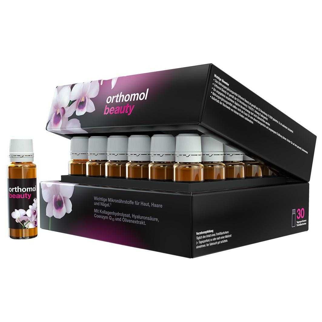 Ортомол Orthomol Beauty, питьевые бутылочки - Курс 30 дней (БАД)