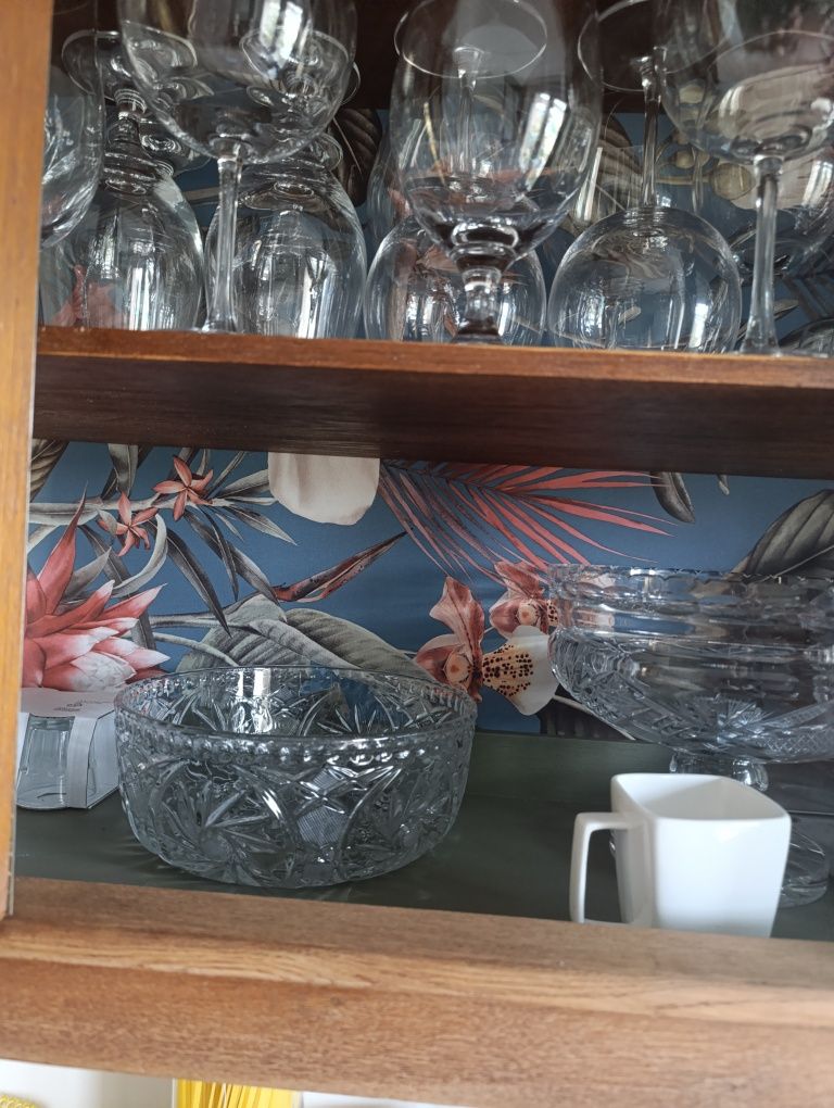 Kredens serwantka PRL vintage dąb