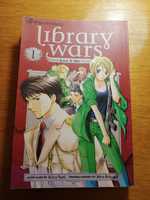 Manga Library Wars Love & War tom 1 angielski