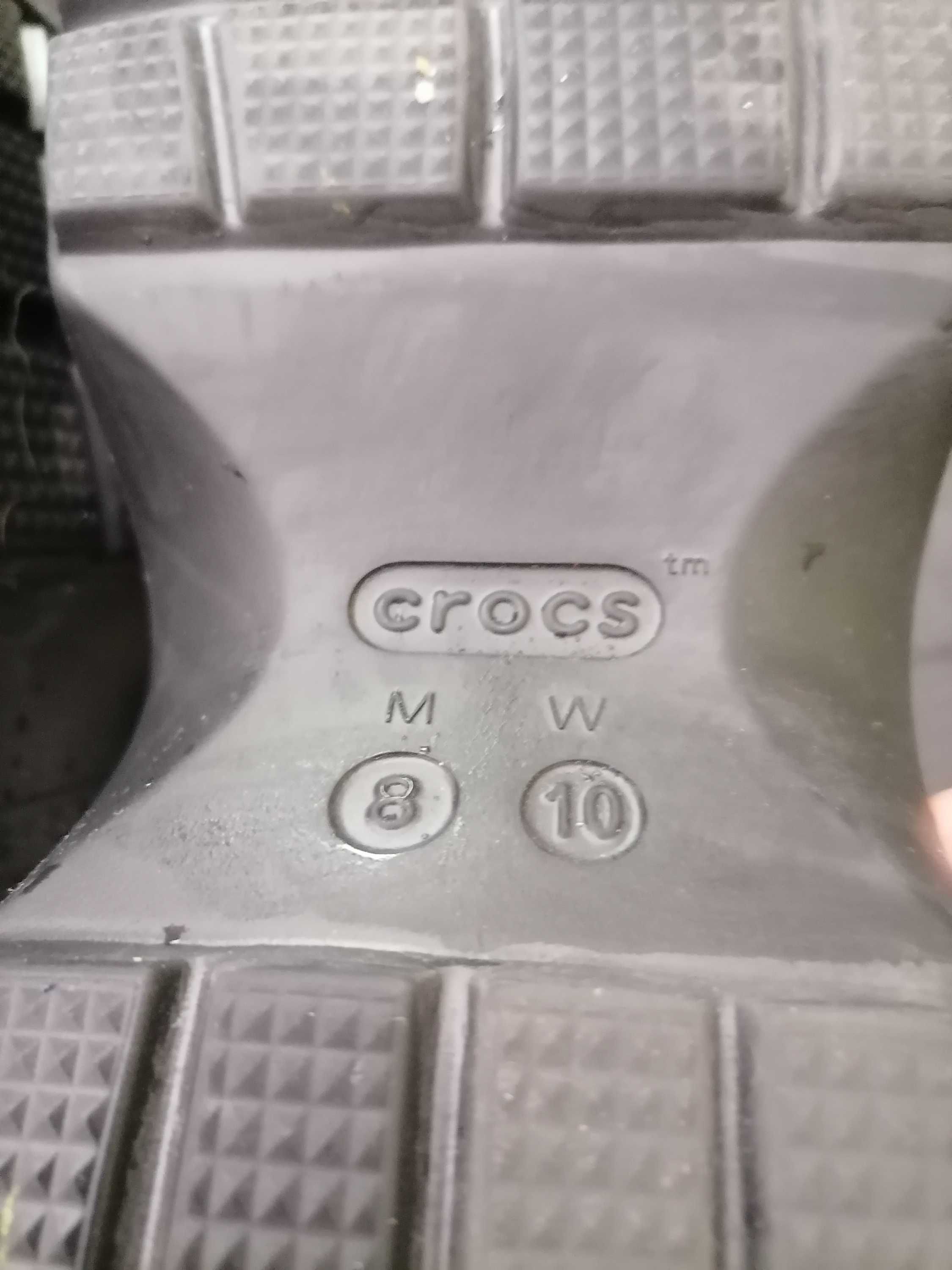 sandálias plataforma crocs