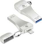 Pendrive ZMPWLQ  128 GB Lightning, USB 3.0  srebrny