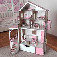 Будиночок для ляльок для іграшок барбі lol є рухомий ліфт меблі