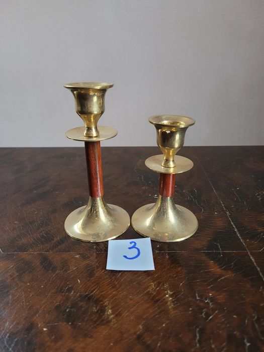 Латунні підсвічники. Вінтаж.